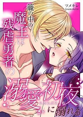 Cover image for the manga called Caged Demon Lord Drowns in the Cruel Hero's Doting Wedding Night