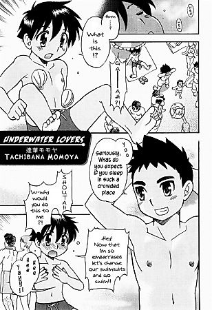 Cover image for the manga called Underwater Lovers