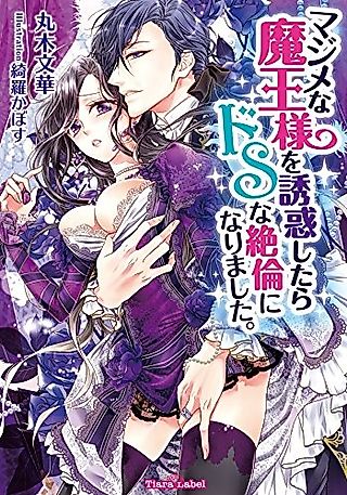 Cover image for the novel called Majime na Maou-sama wo Yuuwaku shitara Do S na Zetsurin ni Narimashita.