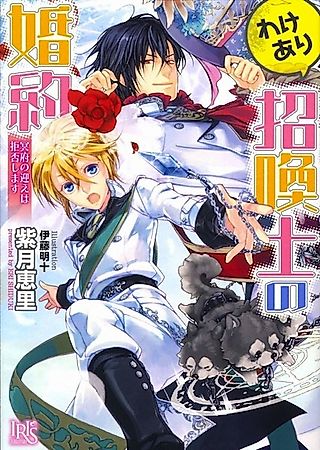 Cover image for the novel called Wakeari Shoukanshi no Konyaku: Meifu no Mukae wa Kyohishimasu