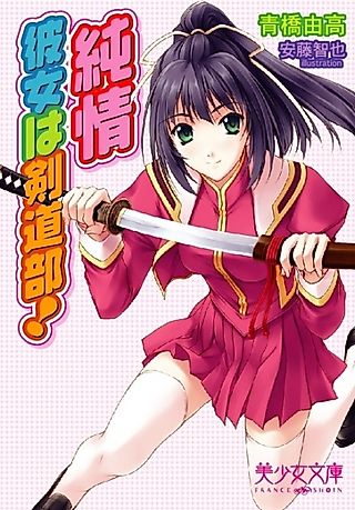 Cover image for the novel called Junjou: Kanojo wa Kendoubu!