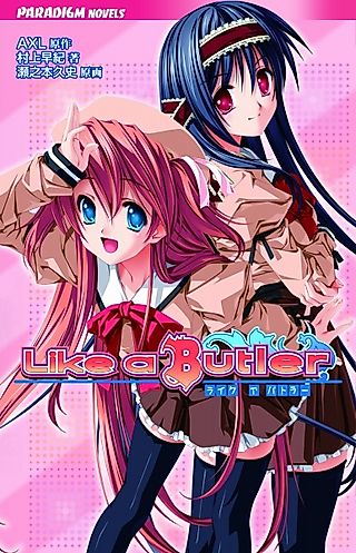 Cover image for the novel called Like a Butler
