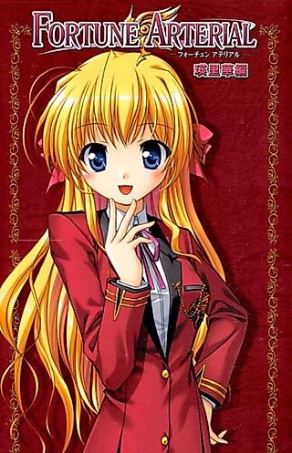 Cover image for the novel called Fortune Arterial: Erika-hen