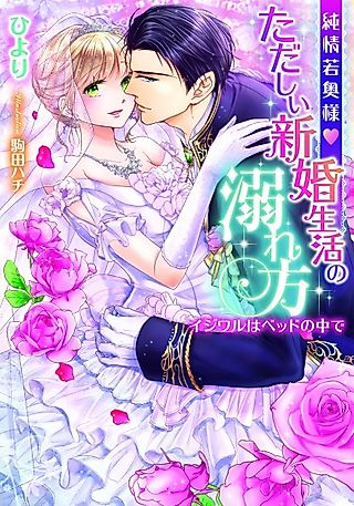 Cover image for the novel called Junjou Wakaokusama♥Tadashi Shinkon Seikatsu no Oborekata: Ijiwaru wa Bed no Naka de