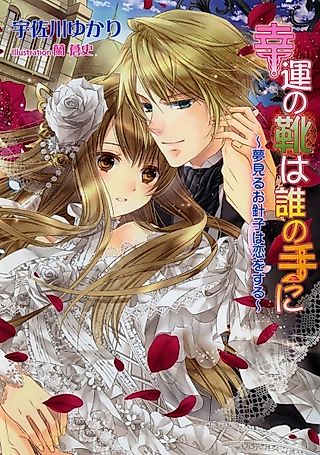 Cover image for the novel called Kouun no Kutsu wa Dare no Te ni: Yumemiru Ohariko wa Koi wo Suru