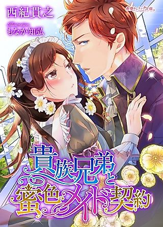 Cover image for the novel called Kizoku Kyoudai to Mitsu-iro Maid Keiyaku