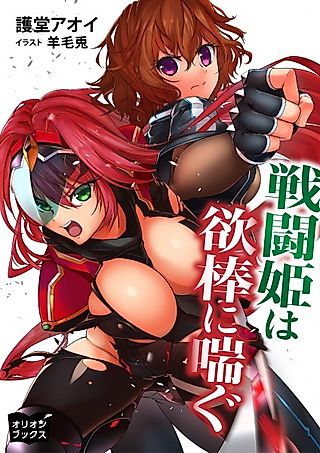 Cover image for the novel called Sentouki wa Yokubou ni Aegu