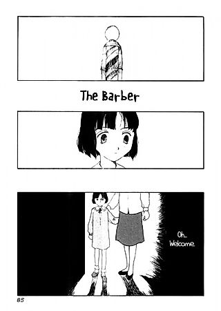 Cover image for the manga called The Barber
