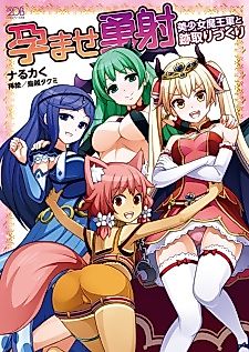Cover image for the novel called Haramase Yuusha: Bishoujo Maou-gun to Atotorizukuri
