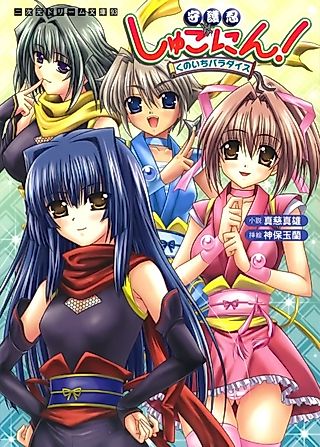 Cover image for the novel called Shugonin! Kunoichi Paradise