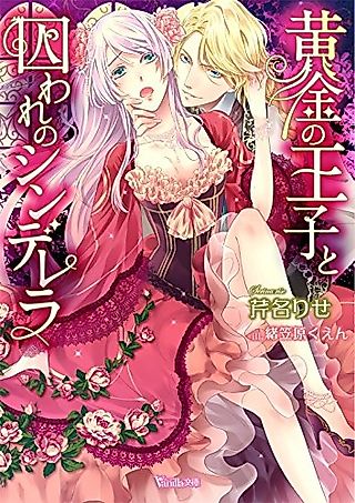 Cover image for the novel called Ougon no Ouji to Toraware no Cinderella