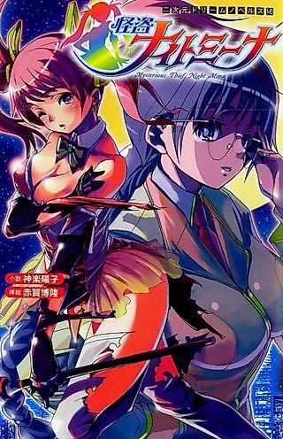 Cover image for the novel called Mysterious Thief Night Mina