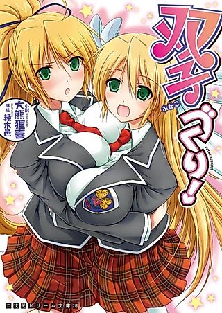 Cover image for the novel called Futago Zukuri!