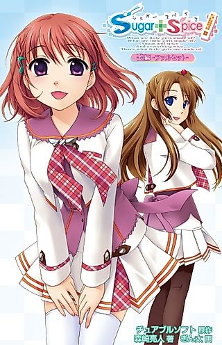 Cover image for the novel called Sugar+Spice! Uta-hen: Falsetto
