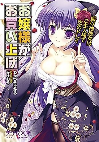 Cover image for the novel called Ojousama ga Okaiage: Furisode Kanojo wa Goshujinsama de Koi no Dorei