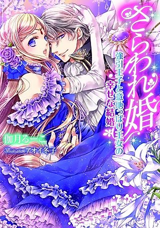 Cover image for the novel called Sarawarekon: Gouin Ouji to Ijippari Oujo no Shiawase na Kekkon