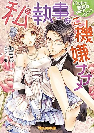 Cover image for the novel called Watashi no Shitsuji wa Gokigen Naname: Bed de Megane wa Yamete Kudasai!