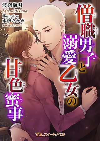 Cover image for the novel called Soushoku Danshi to Dekiai Otome no Ama-iro Mitsuji