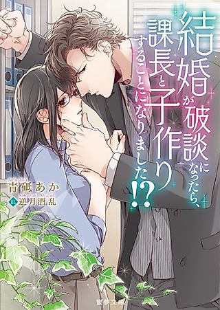 Cover image for the novel called Kekkon ga Hadan ni Nattara, Kachou to Kozukuri suru Koto ni Narimashita!?