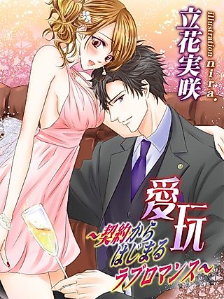 Cover image for the novel called Aigan: Keiyaku kara Hajimaru Love Romance