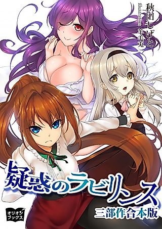 Cover image for the novel called Giwaku no Labyrinth: Sanbusaku