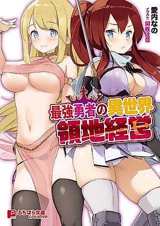 Cover image for the novel called Saikyou Yuusha no Isekai Ryouchi Keiei