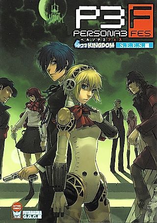 Cover image for the manga called Persona 3 FES: 4-koma Kingdom - S.E.E.S.-hen