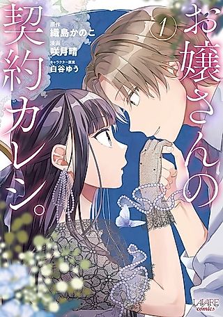 Cover image for the manga called Ojousan no Keiyaku Kareshi.