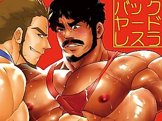 Cover image for the manga called Backyard Wrestler