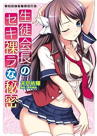 Cover image for the novel called The Student Council President's Secret Laid Bare