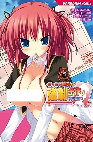 Cover image for the novel called Zettai Junshu☆Kyousei Kozukuri Kyokashou!!
