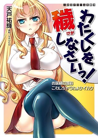 Cover image for the novel called Watakushi wo Kegashinasai! Ojousama no Konyaku Kowashichau wa yo Keikaku