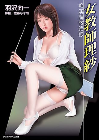 Cover image for the novel called Onna Kyoushi Risa: Chikan Choukyou Rosen