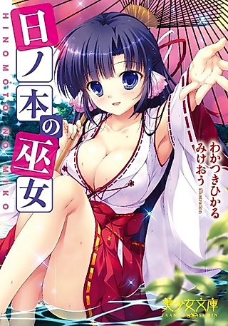 Cover image for the novel called Hinomoto no Miko