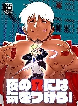 Cover image for the manga called Yoru no Ana ni wa Kiwotsukero!