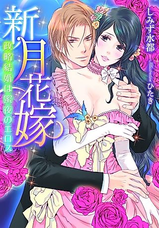 Cover image for the novel called Shingetsu Hanayome: Seiryaku Kekkon wa Mitsuyo no Eros