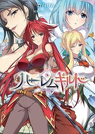 Cover image for the novel called Harem Guild