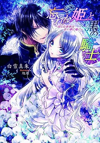 Cover image for the novel called Wasurena-hime to Kuro no Kishi: Midara na Karada wa Amai Yume ni Aegu