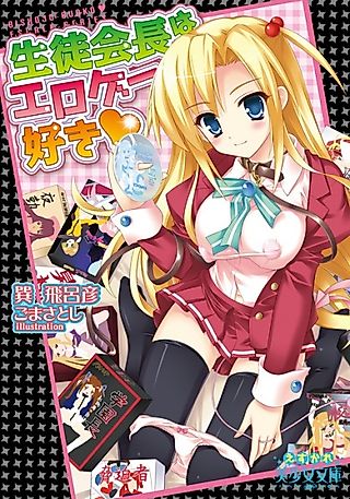 Cover image for the novel called Seitokaichou wa Eroge Suki