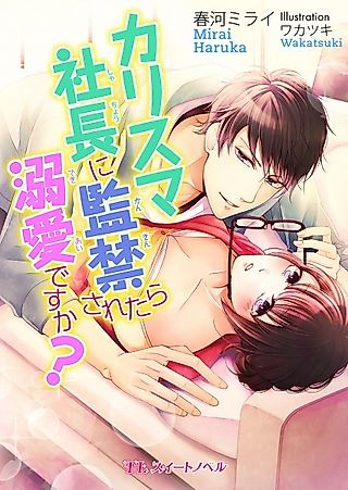 Cover image for the novel called Charisma Shachou ni Kankin Saretara Dekiai desu ka?