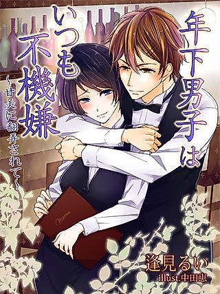 Cover image for the novel called Toshishita Danshi wa Itsumo Fukigen: Kanbi ni Honrou Sarete