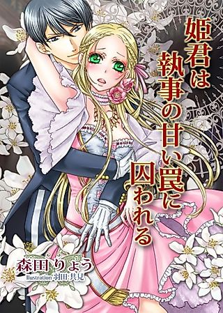 Cover image for the novel called Himegimi wa Shitsuji no Amai Wana ni Torawareru