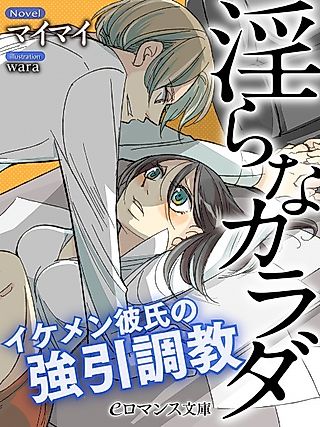 Cover image for the novel called Midara na Karada: Ikemen Kareshi no Gouin Choukyou