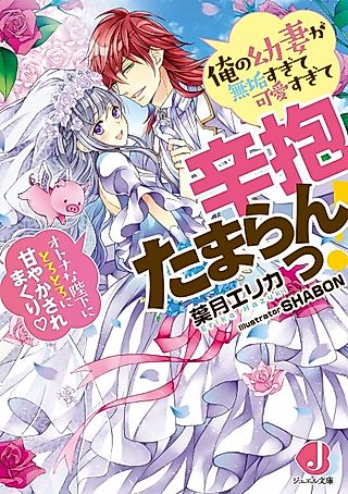 Cover image for the novel called Ore no Osanazuma ga Mukusugite Kawaisugite Shinbou Tamaran! Otona na Heika ni Torotoro ni Amayakasaremakuri