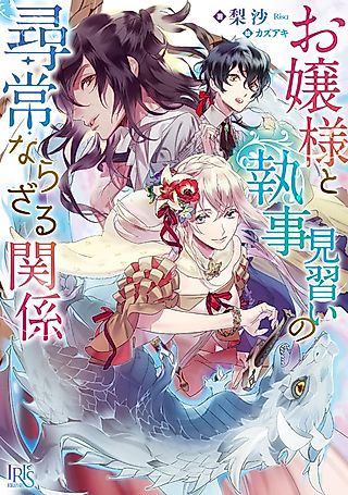Cover image for the novel called Ojousama to Shitsuji Minarai no Jinjou Narazaru Kankei