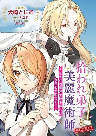 Cover image for the manga called The Beautiful Mage: Finding My Lazy Master's Missing Socks Is a Daily Struggle