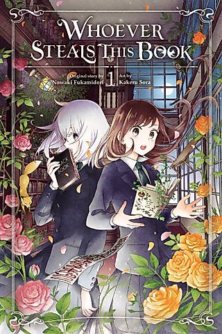 Cover image for the manga called Whoever Steals This Book
