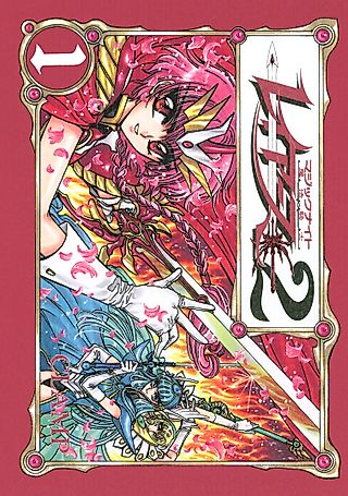 Cover image for the manga called Magic Knight Rayearth 2