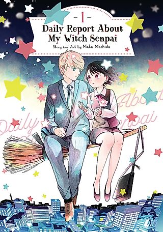 Cover image for the manga called Daily Report About My Witch Senpai