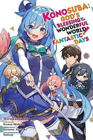 Cover image for the novel called Konosuba: God's Blessing on This Wonderful World! Fantastic Days